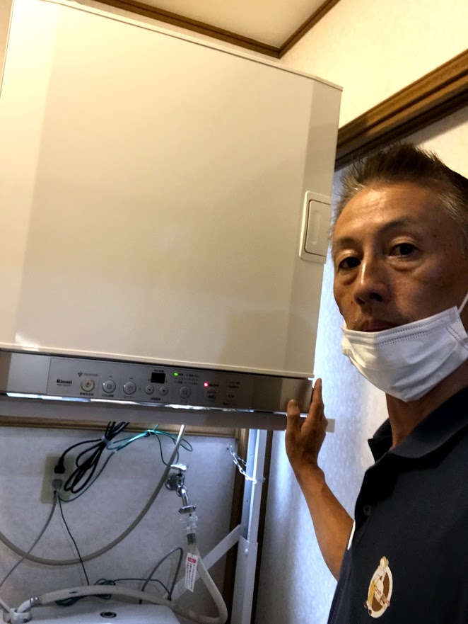羽島市正木町でリンナイ製のガス衣類乾燥機【乾太くん RDT-50S
